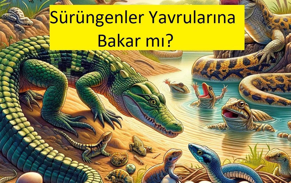 Sürüngenler Yavrularına Bakar Mı?