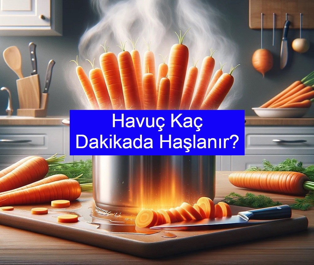 Havuç Kaç Dakikada Haşlanır